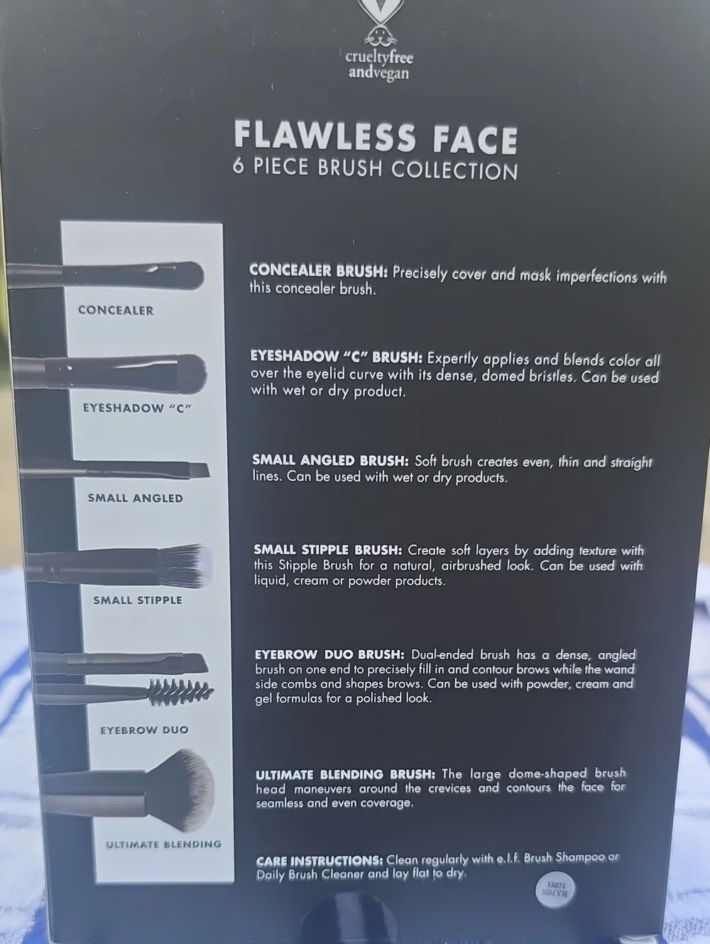 e.l.f. Brand Flawless Face 6-Piece Brush Collection